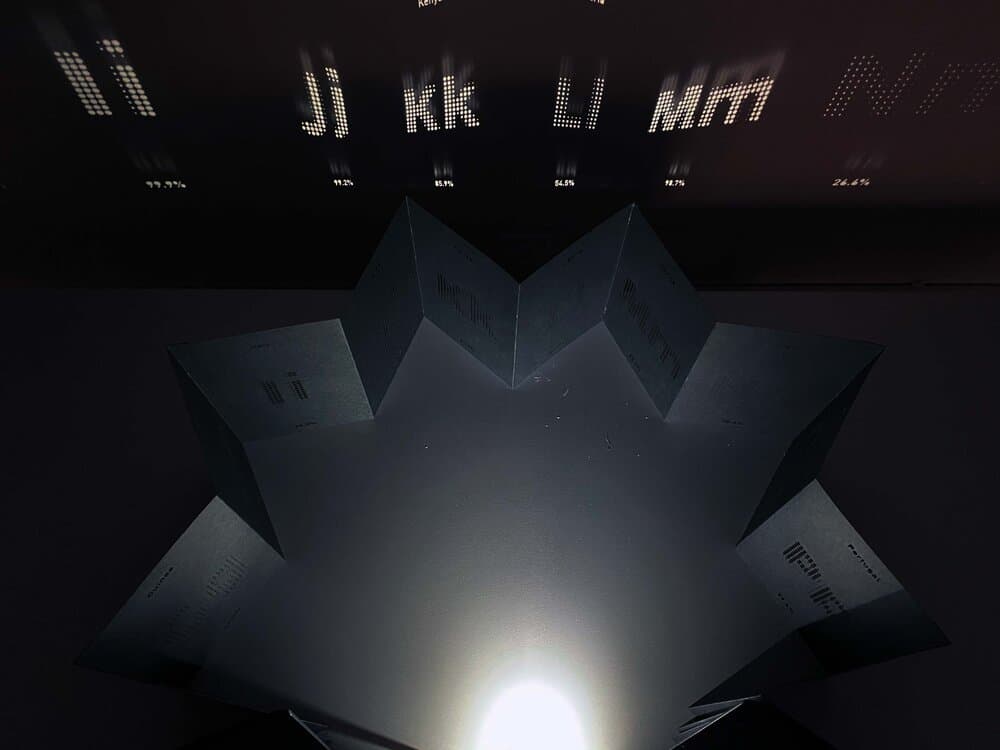 The Alphabet Book with laser-cut letters