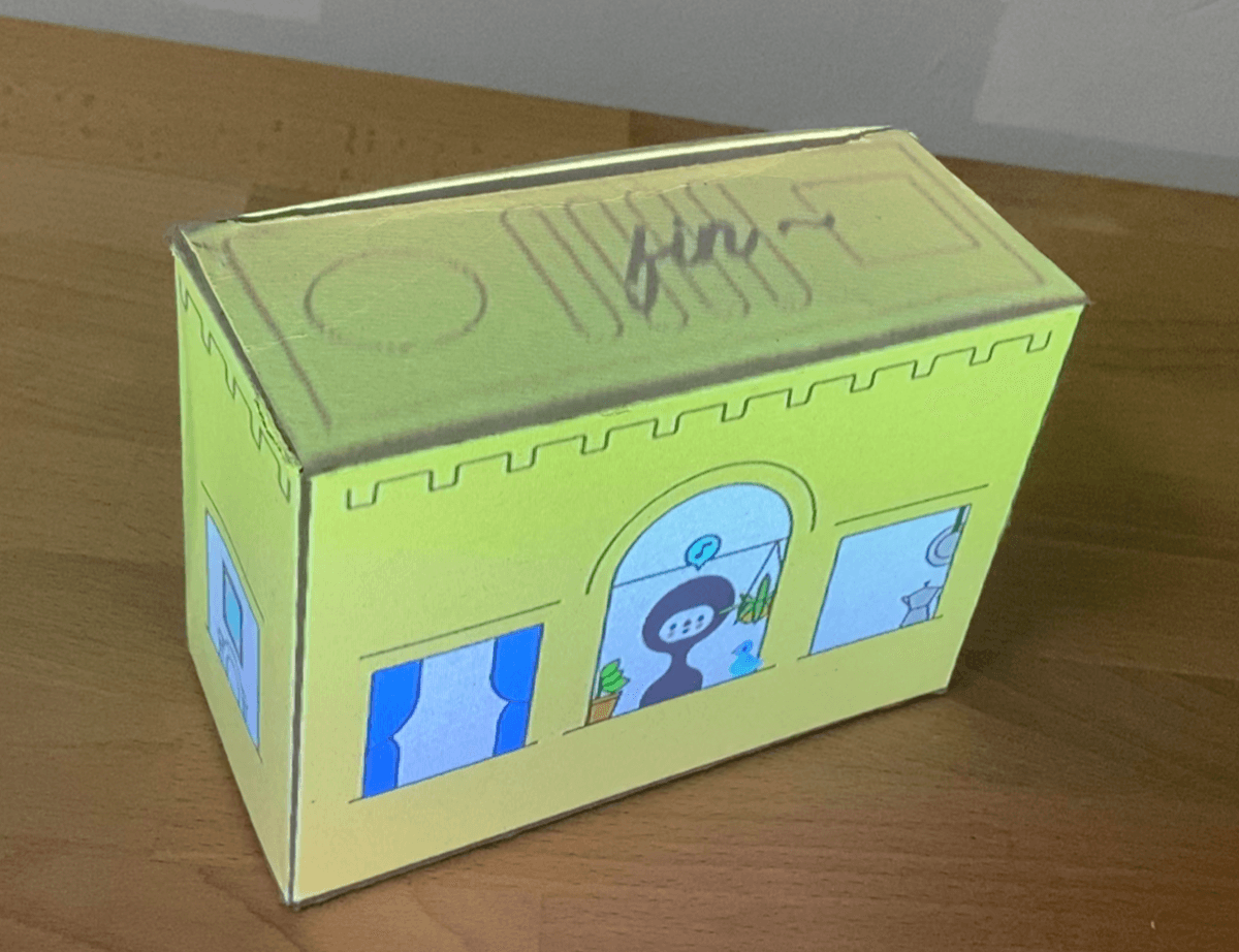 boxed in projection mapping