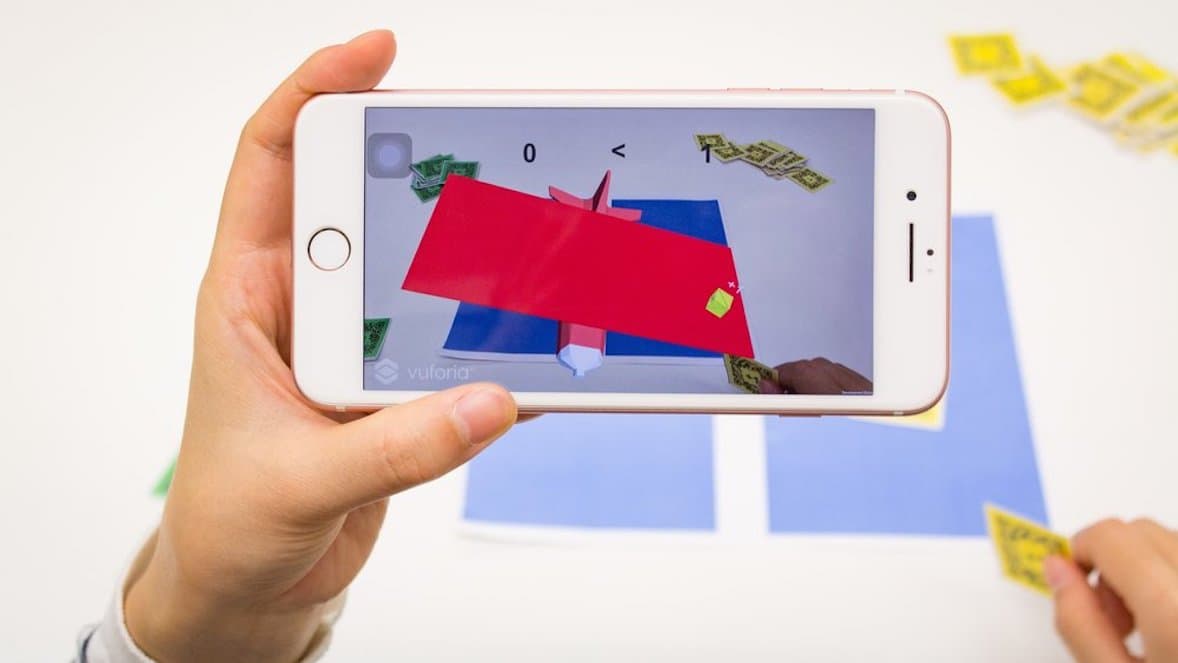 Math Heroes AR learning experience